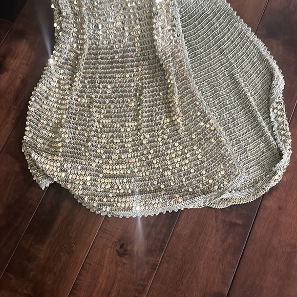 MARIE SEQUIN CROCHET DRESS - Picture 4 of 7